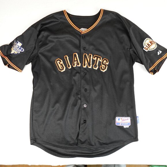 2010 Sandoval San Francisco Giants World Series Jersey Majestic MLB Baseball - Picture 2 of 10
